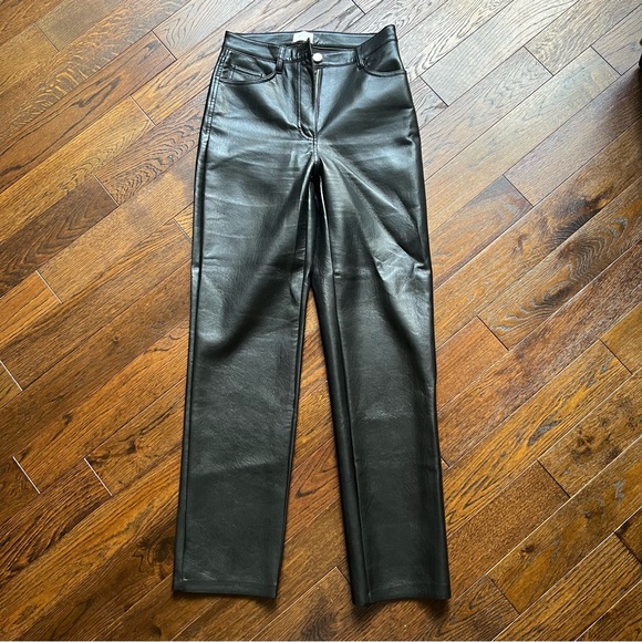 Vegan Leather Pants - Picture 2 of 4